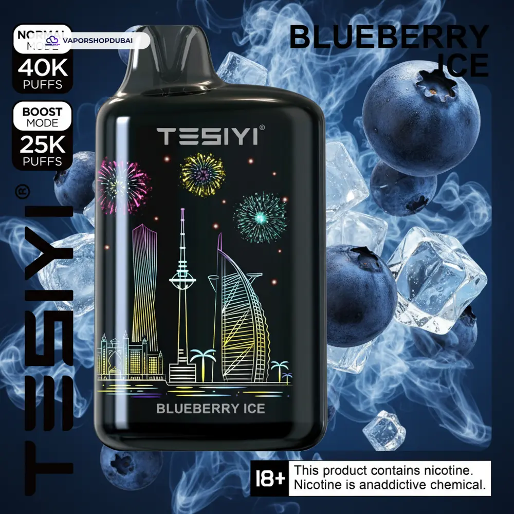 TESIYI ULTRA MAX 40000 Puffs Disposable Vape 50MG In UAE 9 TESIYI ULTRA MAX 40000 Puffs Disposable Vape 50MG In UAE