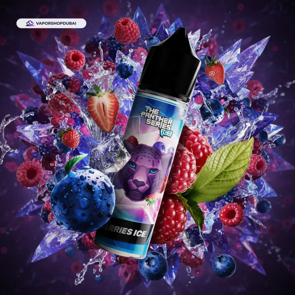 The Panther Series 60ml Eliquid By Dr.Vapes In UAE 28 berries-ice