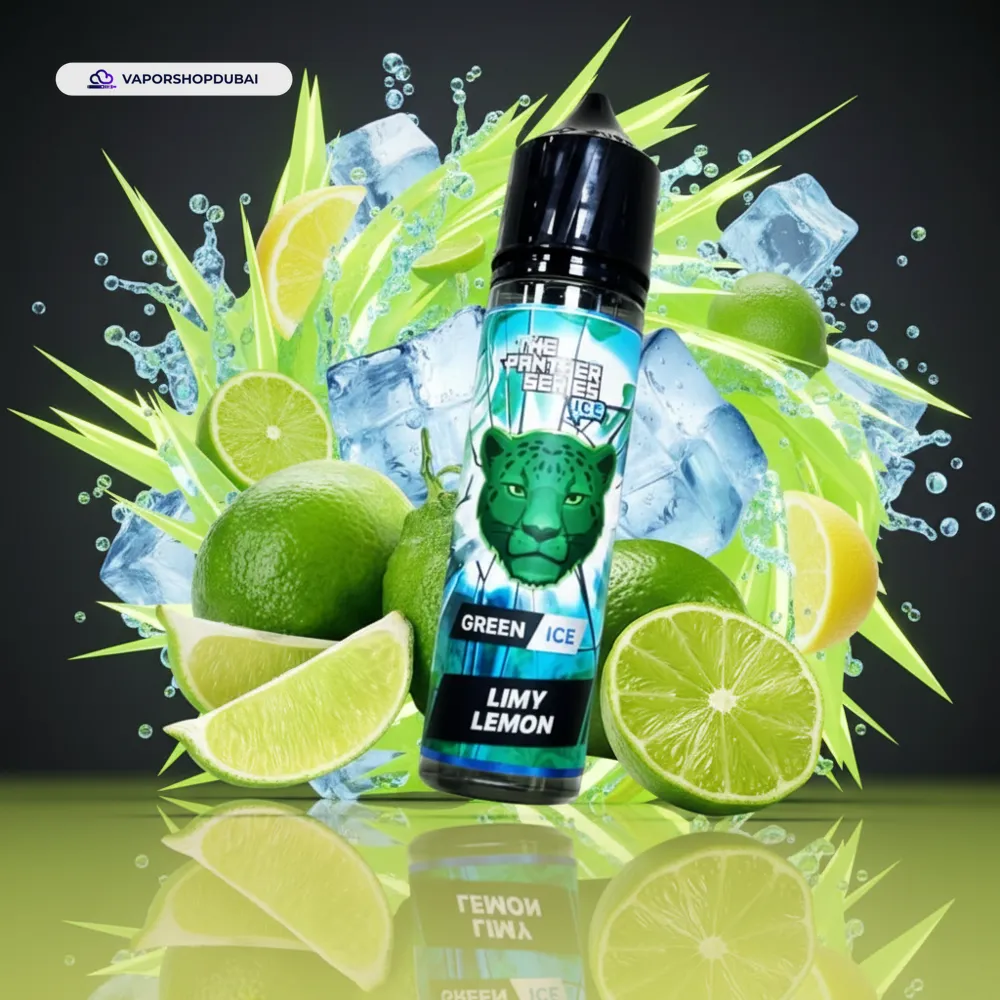 The Panther Series 60ml Eliquid By Dr.Vapes In UAE 29 green-ice-limy-lemon-2