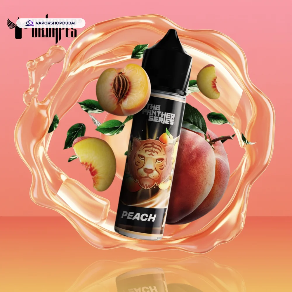 The Panther Series 60ml Eliquid By Dr.Vapes In UAE 32 peach