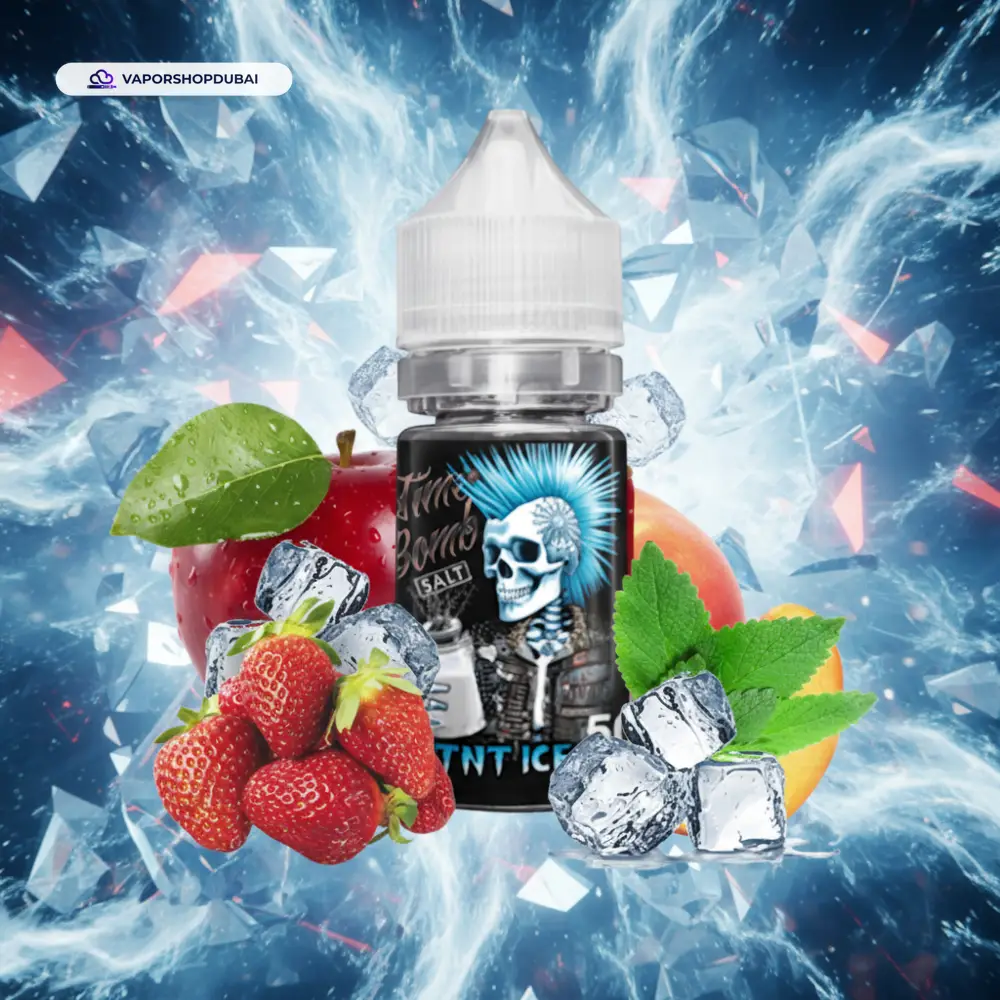 TNT ICE SALTNIC BY TIME BOMB VAPORS E-Liquid In UAE 1 TNT ICE SALTNIC BY TIME BOMB VAPORS