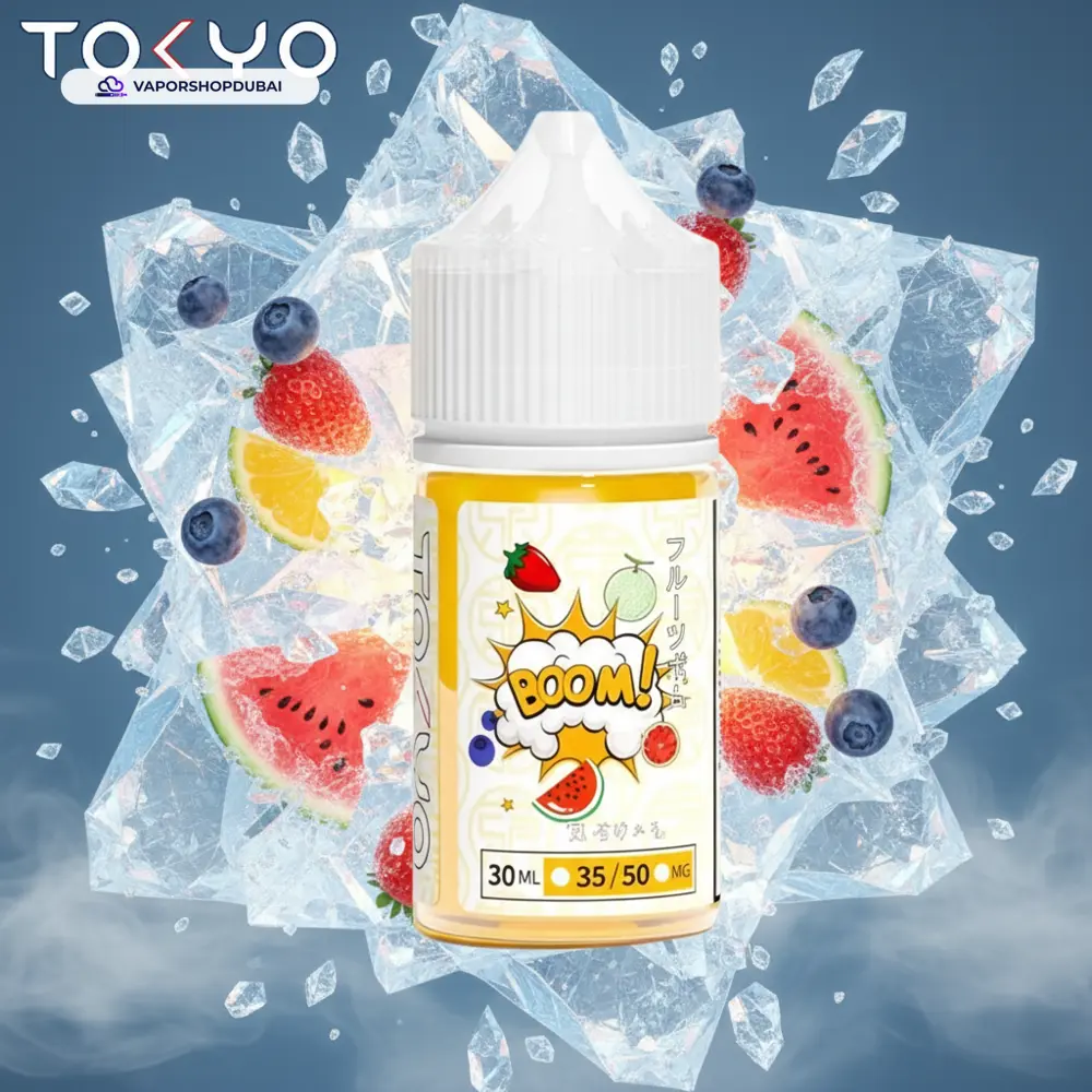 Tokyo Classic Salt Nic 30ml E-Liquid In UAE 8 iced-fruit-boom