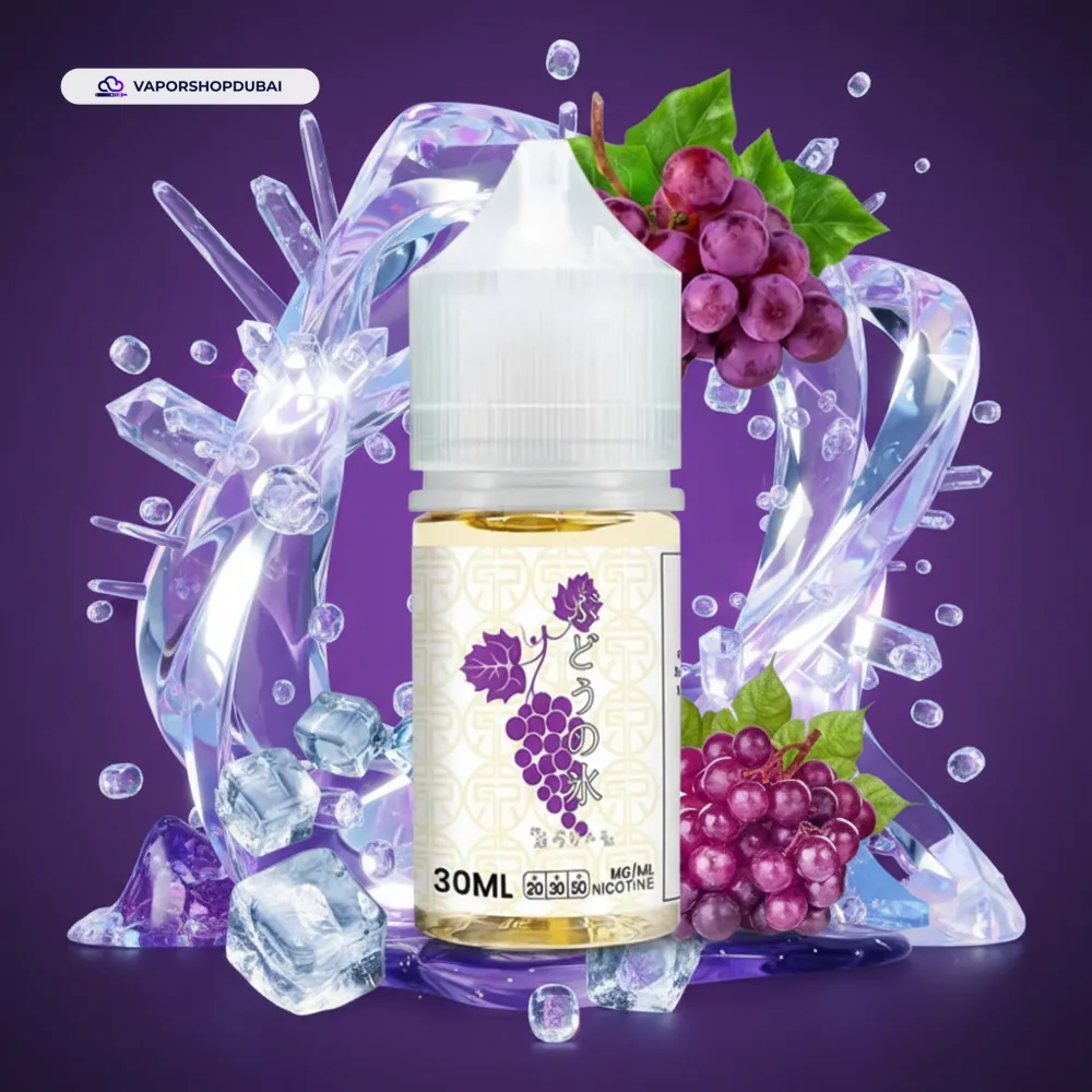Tokyo Classic Salt Nic 30ml E-Liquid In UAE 9 iced-grape