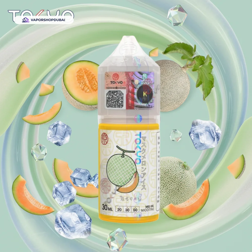 Tokyo Classic Salt Nic 30ml E-Liquid In UAE 11 iced-hami-melon