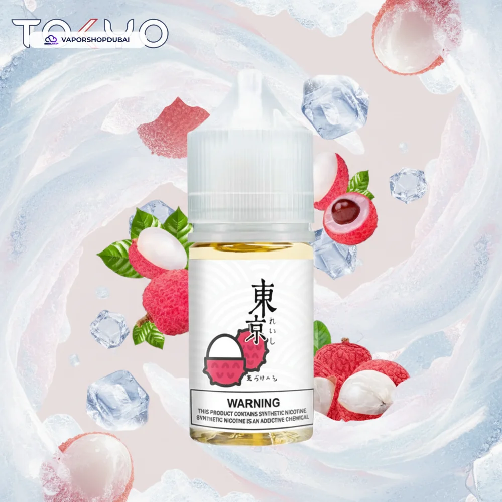Tokyo Classic Salt Nic 30ml E-Liquid In UAE 14 iced-litchi