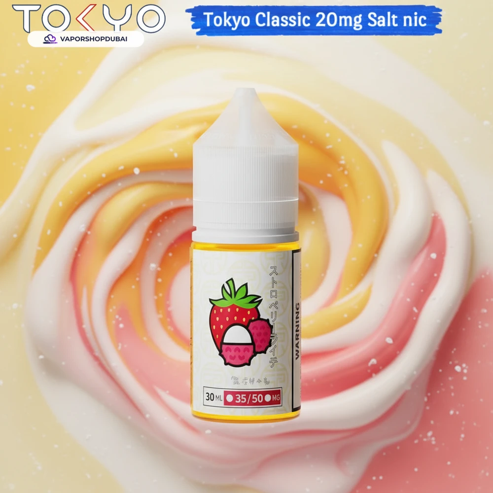 Tokyo Classic Salt Nic 30ml E-Liquid In UAE 2 iced-mango-lychee