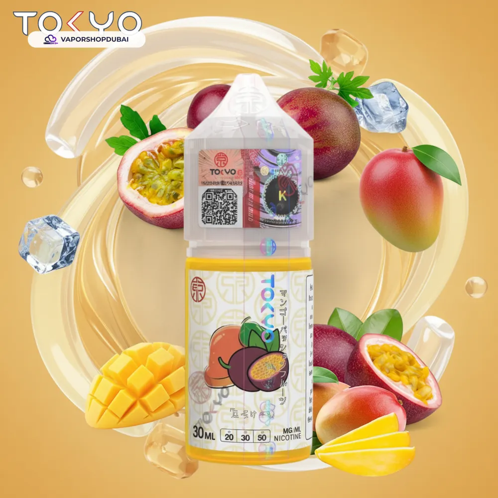 Tokyo Classic Salt Nic 30ml E-Liquid In UAE 16 iced-mango-passion-fruit