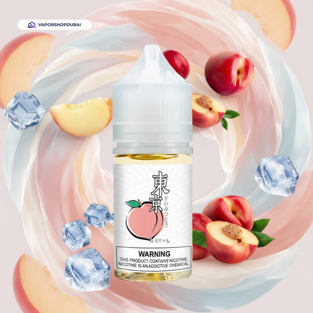 Tokyo Classic Salt Nic 30ml E-Liquid In UAE 20 iced-peach