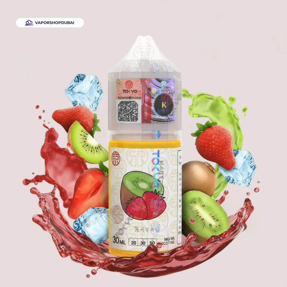 Tokyo Classic Salt Nic 30ml E-Liquid In UAE 24 iced-strawberry-kiwi