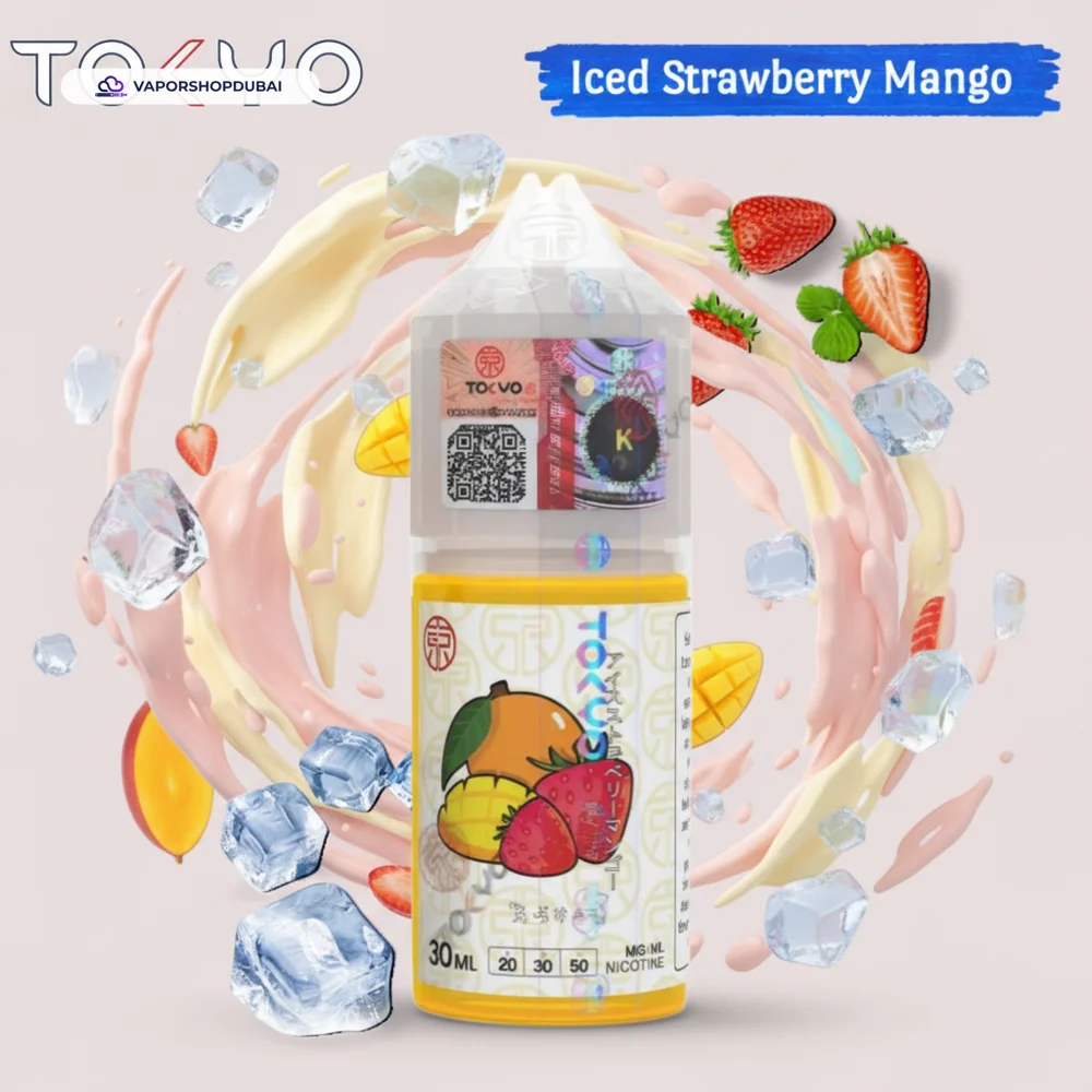 Tokyo Classic Salt Nic 30ml E-Liquid In UAE 26 iced-strawberry-mango