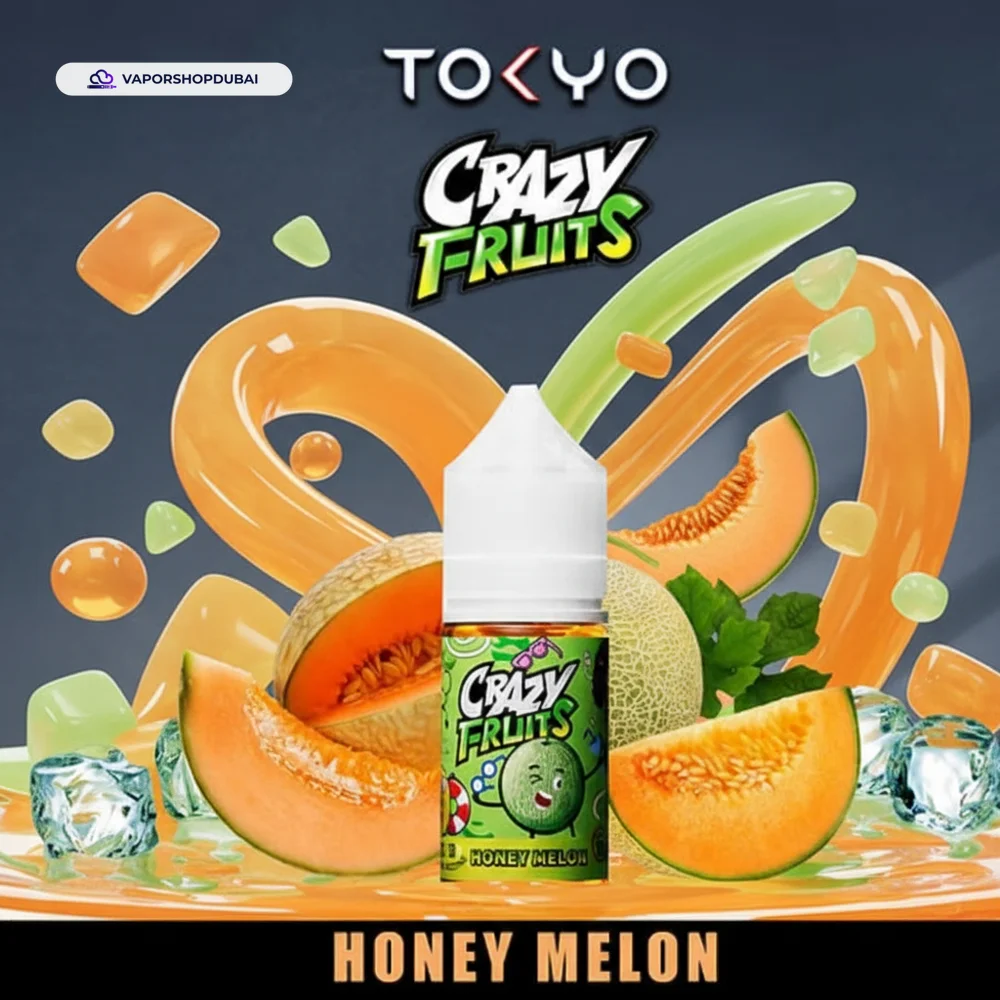 Tokyo Crazy Fruits Saltnic 30ml In UAE 15 honey-melon
