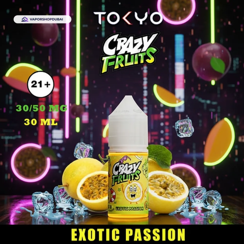 Tokyo Crazy Fruits Saltnic 30ml In UAE 3 Tokyo Crazy Fruits Saltnic 30ml In UAE