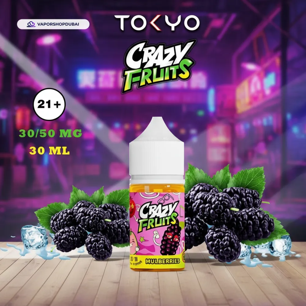 Tokyo Crazy Fruits Saltnic 30ml In UAE 8 Tokyo Crazy Fruits Saltnic 30ml In UAE