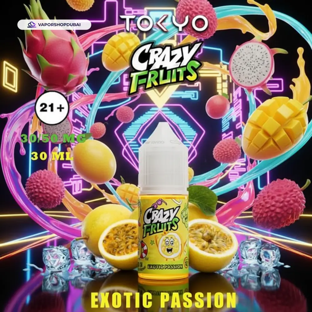 Tokyo Crazy Fruits Saltnic 30ml In UAE 10 Tokyo Crazy Fruits Saltnic 30ml In UAE