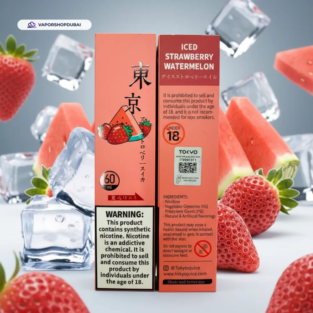 TOKYO E LIQUID In UAE 8 TOKYO E LIQUID 3MG 60ML ALL FLAVORS IN UAE