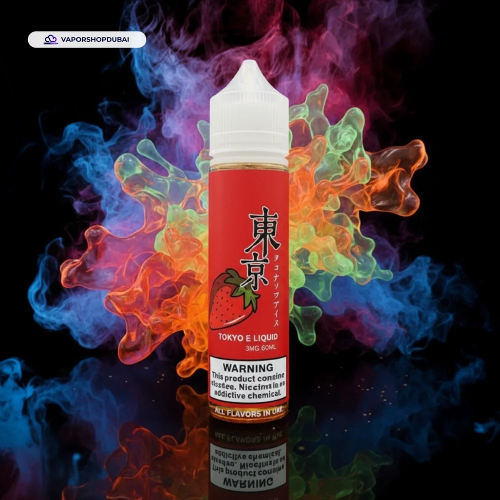 TOKYO E LIQUID In UAE 1 TOKYO E LIQUID 3MG 60ML ALL FLAVORS IN UAE