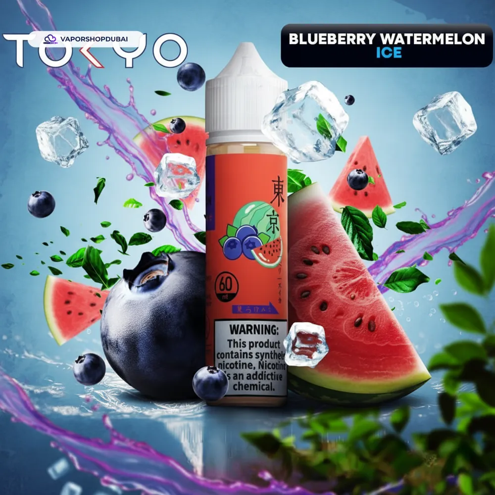 Tokyo E-liquid 60ml In UAE 4 blueberry-watermelon-ice