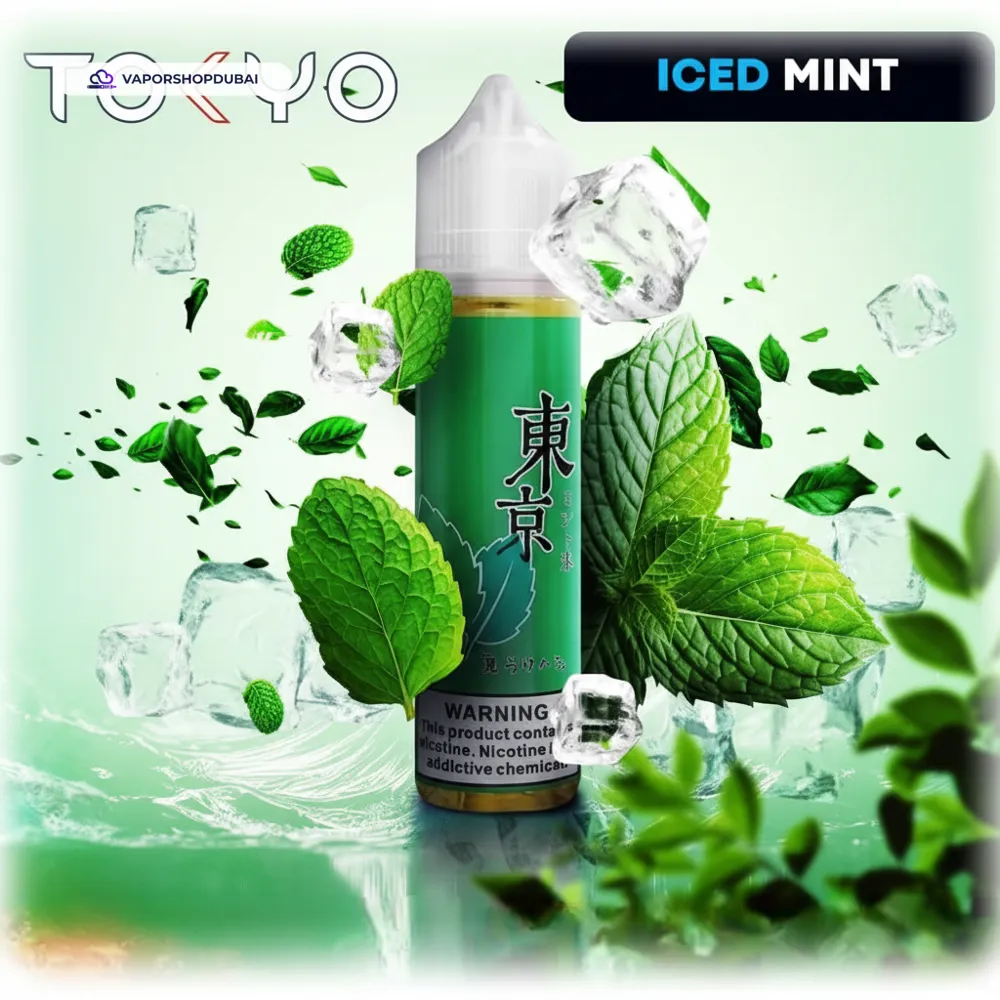 Tokyo E-liquid 60ml 0mg In UAE 13 iced-mint
