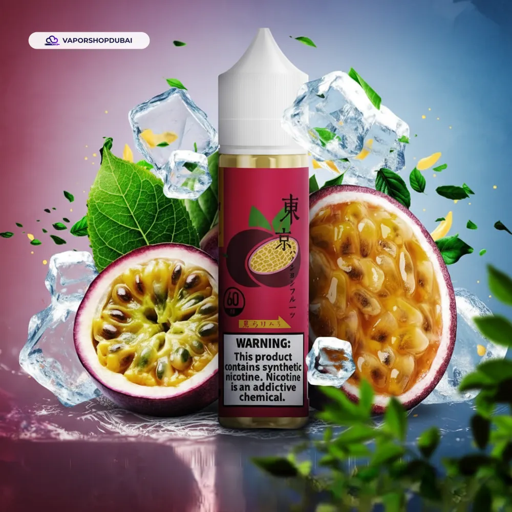 Tokyo E-liquid 60ml In UAE 22 passion-fruit-ice