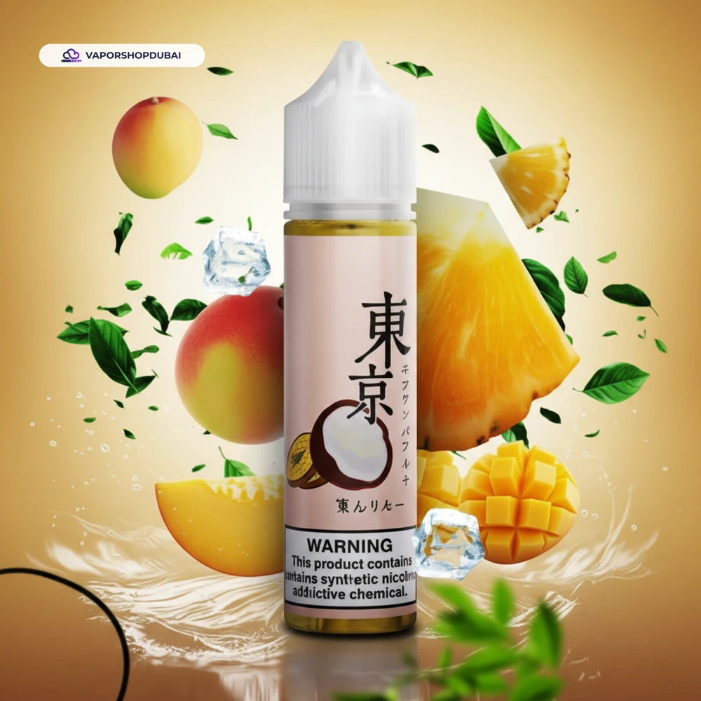 Tokyo E-liquid 60ml In UAE 1 Tokyo E-liquid 60ml 0mg In UAE