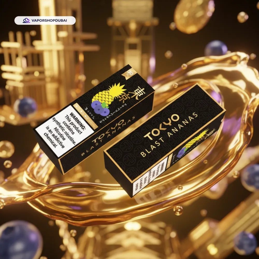 Tokyo Golden Series Salt Nic 30ml E-Liquid In UAE 3 Tokyo Golden Series Salt Nic 30ml in UAE