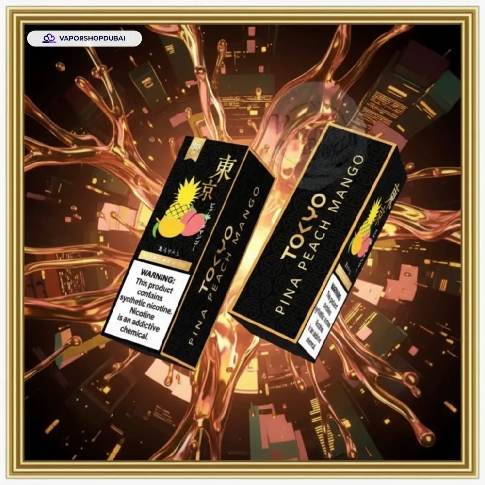 Tokyo Golden Series Salt Nic 30ml E-Liquid In UAE 23 Tokyo Golden Series Salt Nic 30ml in UAE