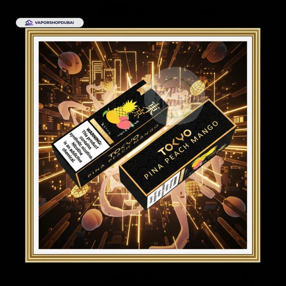 Tokyo Golden Series Salt Nic 30ml E-Liquid In UAE 10 Tokyo Golden Series Salt Nic 30ml in UAE