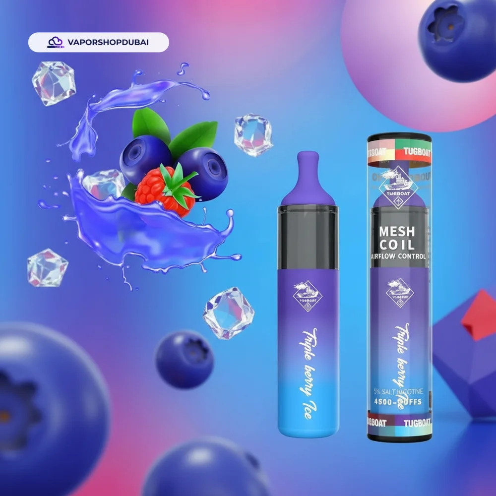 Tugboat Evo 4500 Puffs New Flavors Disposable Vape In UAE 6 Tugboat Evo 4500 Puffs Disposable Vape New Flavors In DUBAI Tugboat Evo 4500 Puffs Disposable Vape New Flavors In DUBAI premium