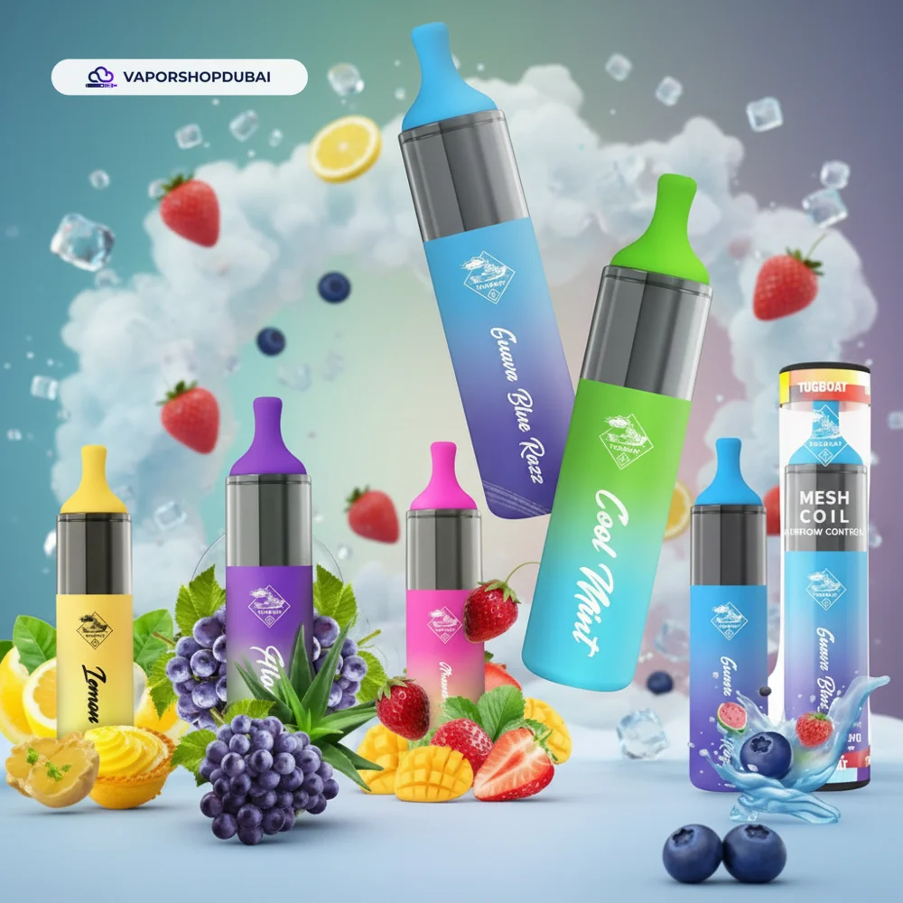 Tugboat Evo 4500 Puffs New Flavors Disposable Vape In UAE 7 Tugboat Evo 4500 Puffs Disposable Vape New Flavors In DUBAI Tugboat Evo 4500 Puffs Disposable Vape New Flavors In DUBAI premium