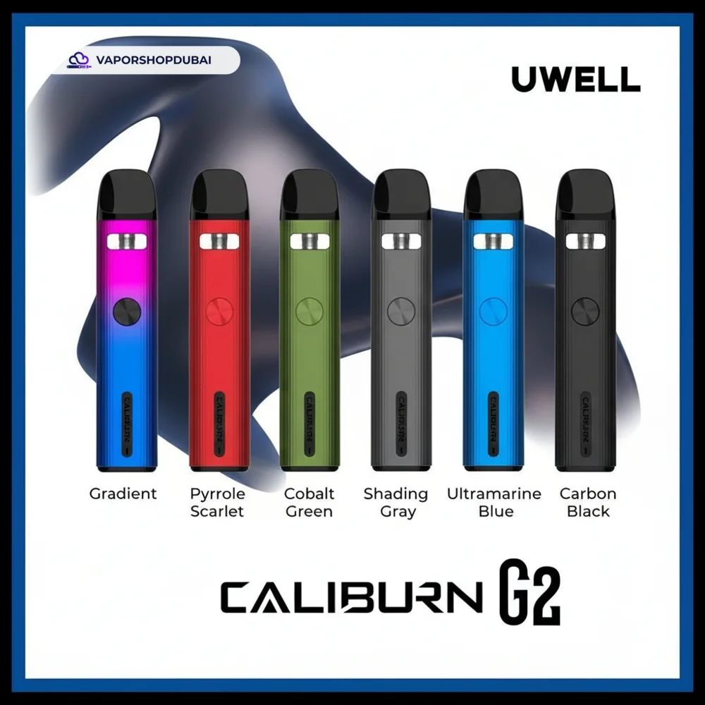 UWELL CALIBURN G2 KIT 750mAh 2ML Vape Kit In UAE 1 UWELL CALIBURN G2 KIT 750mAh 2ML Featured premium