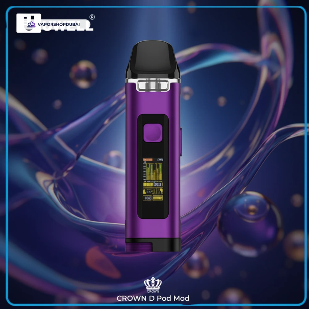 Uwell Crown D Pod Mod Kit 1100mAh 3ml Vape Kit In UAE 7 Uwell Crown D Pod Mod Kit 1100mAh 3ml In UAE