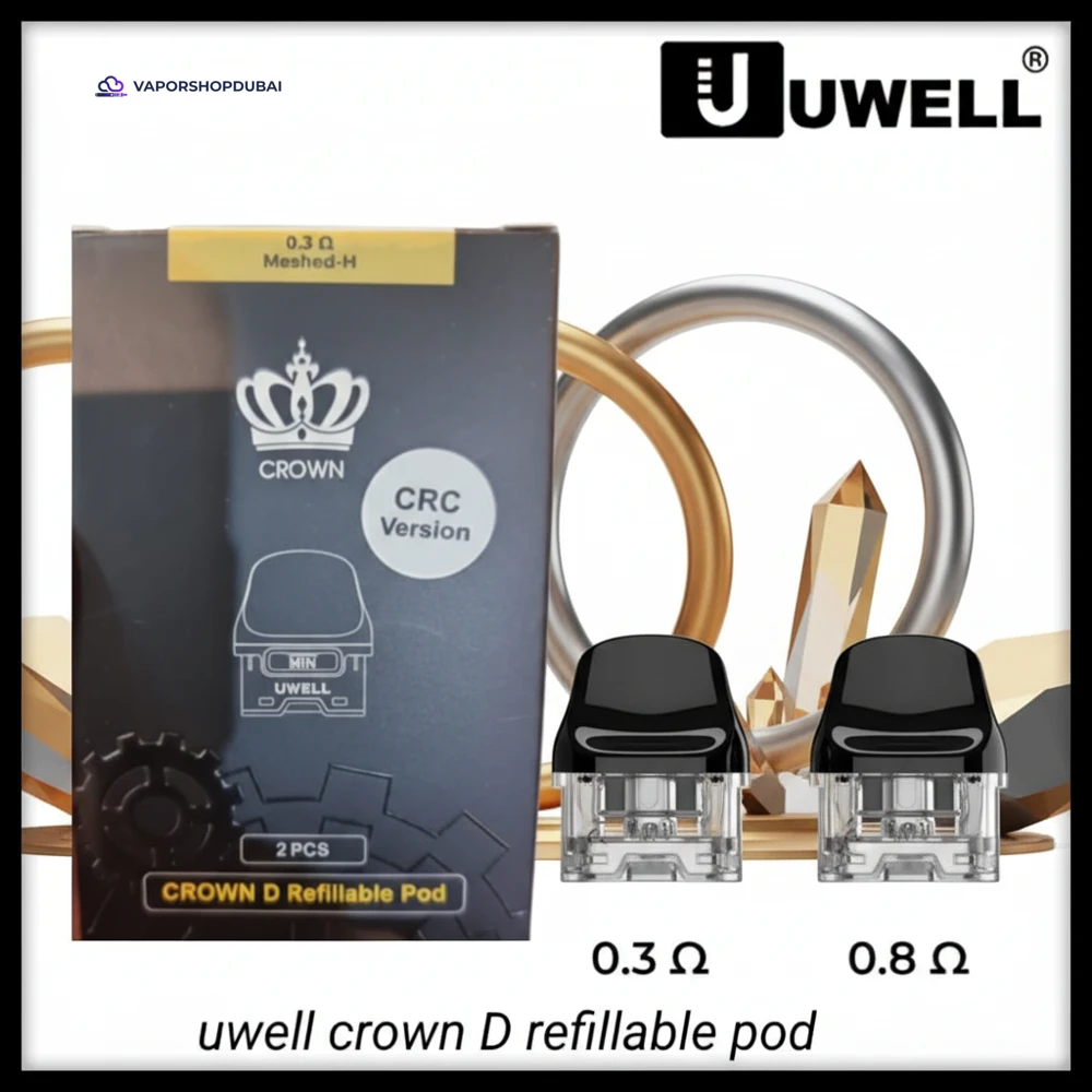 Uwell Crown D Refillable Pod 2mL In UAE 2 Premium