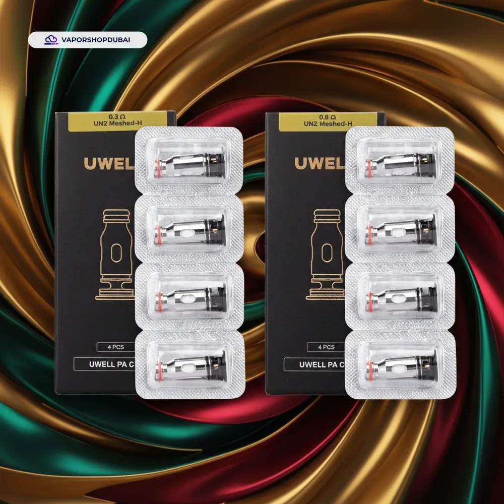 Uwell PA Replacement Coil (4pcs/pack) In UAE 4 Uwell PA Replacement Coil (4pcs/pack) In UAE Best Price Dubai