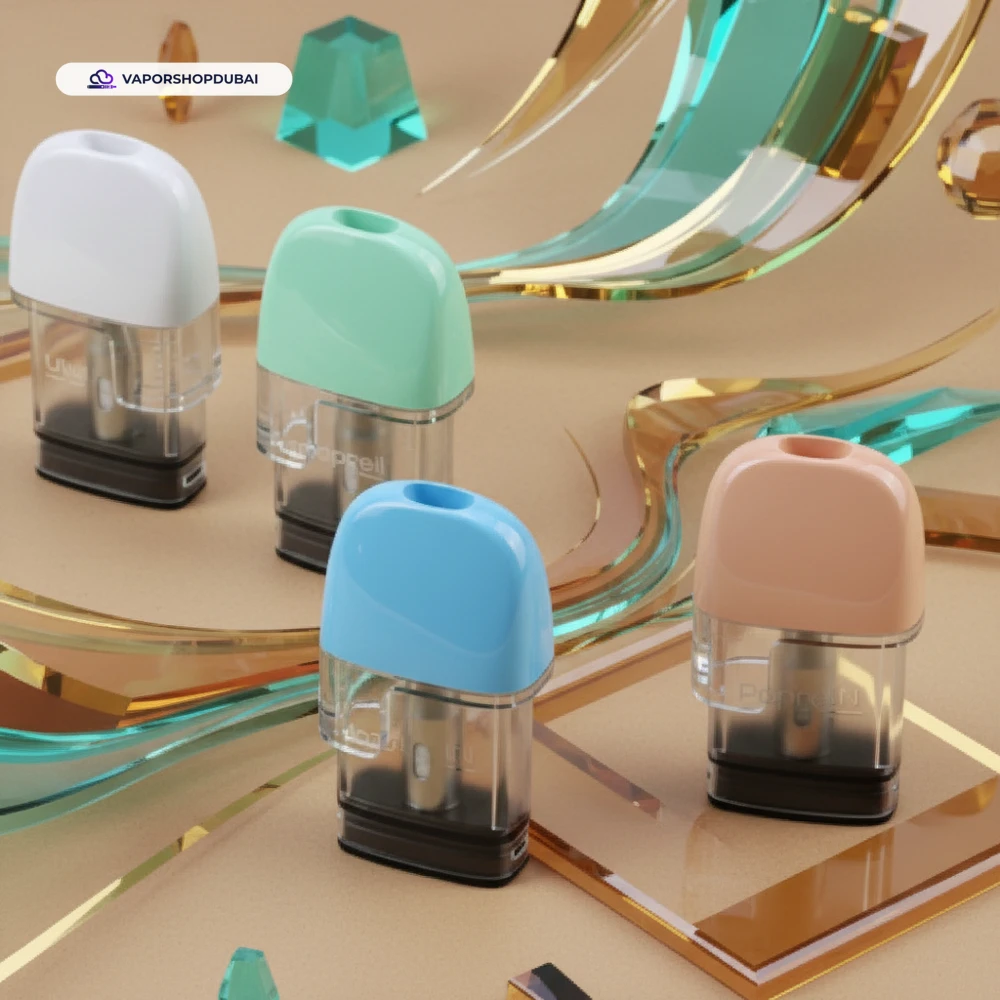 Uwell Popreel P1 Pod Cartridge 2ml (4pcs/pack) In UAE 2 Uwell Popreel P1 Pod Cartridge 2ml (4pcs/pack) In UAE
