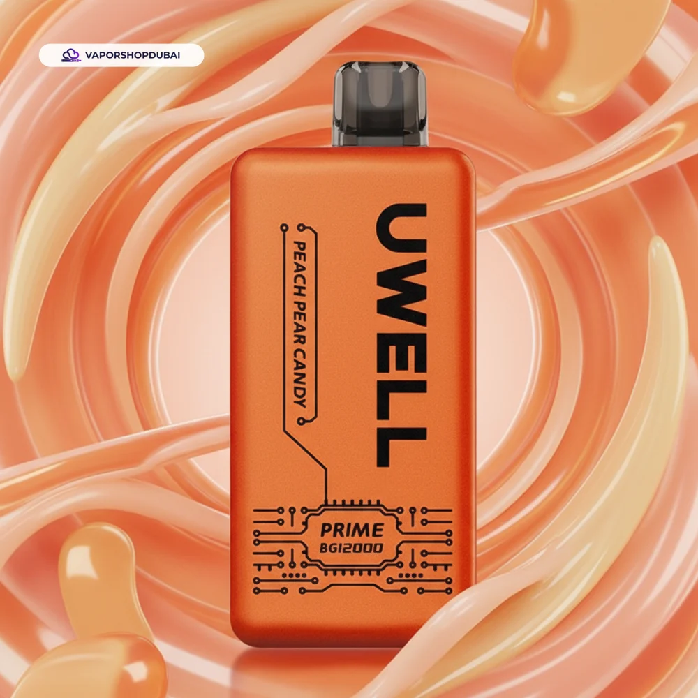 UWELL Prime BG12000 Puffs Disposable Vape In UAE 24 peach-pear-candy