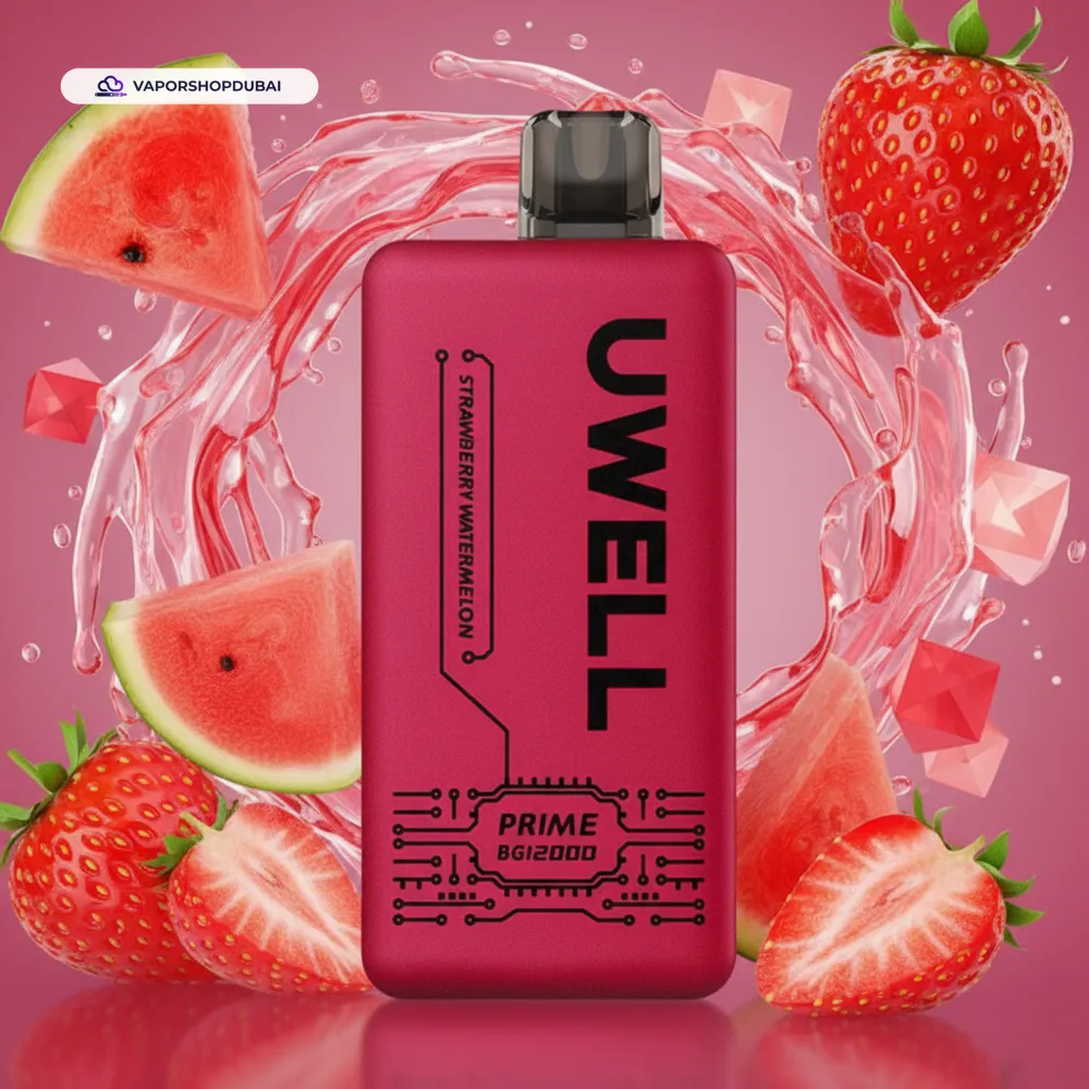UWELL Prime BG12000 Puffs Disposable Vape In UAE 26 strawberry-watermelon