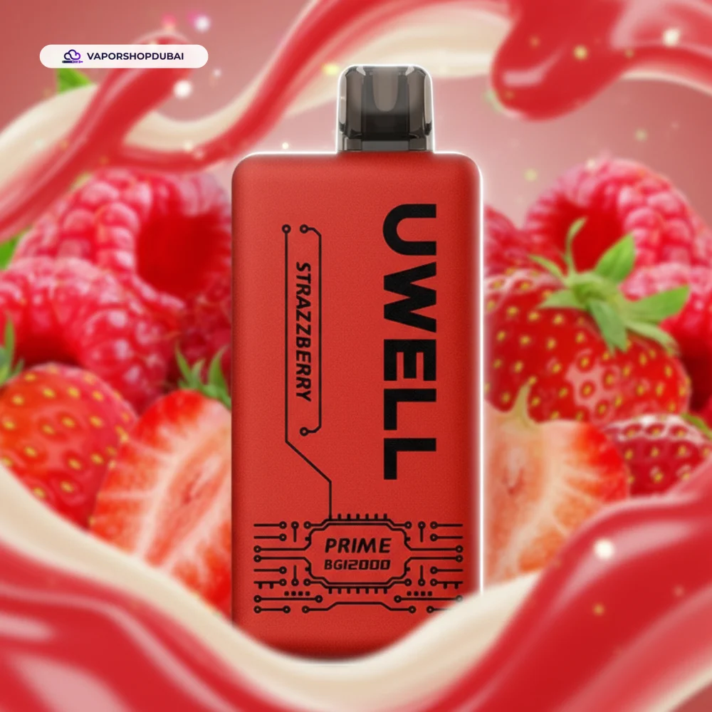 UWELL Prime BG12000 Puffs Disposable Vape In UAE 27 strazzberry