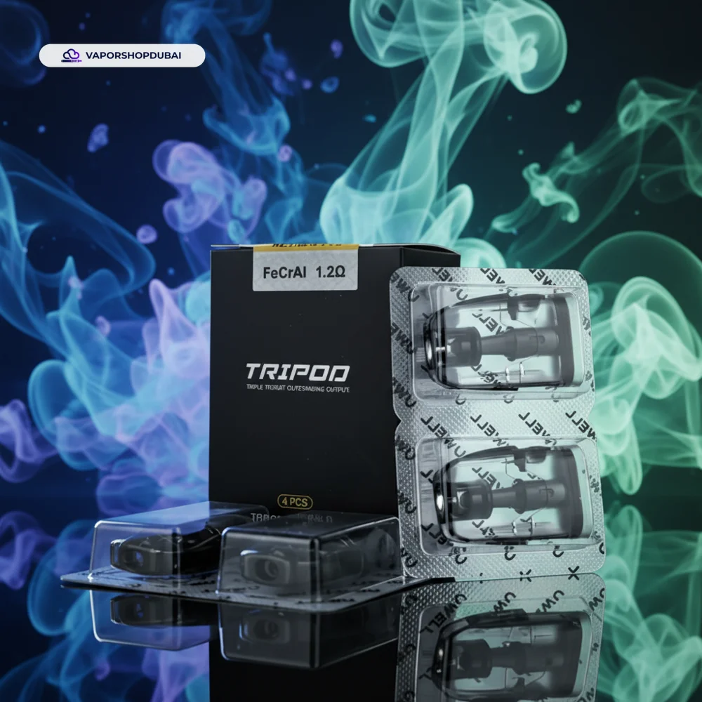 Uwell Tripod Replacement Pod Cartridge 2 Uwell Tripod Replacement Pod Cartridge Best Price Dubai