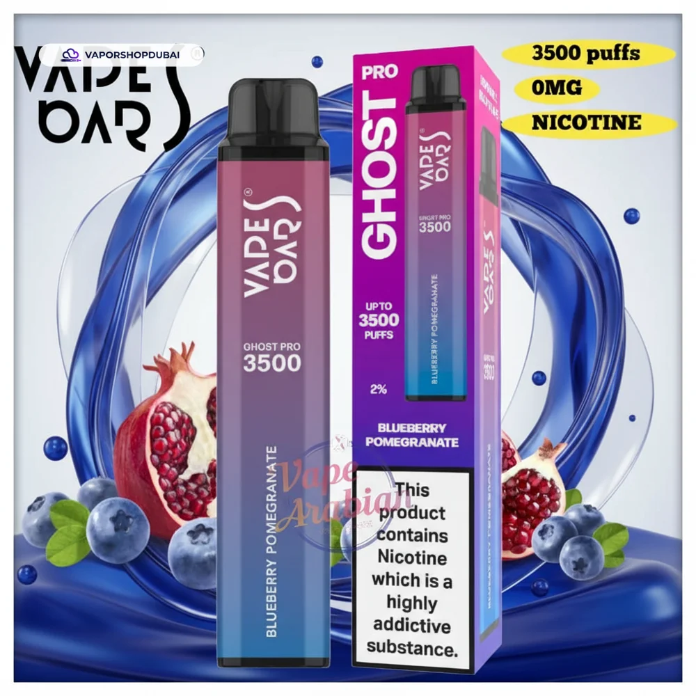 Bars Ghost Pro Vape In UAE 22 blueberry-promegranate