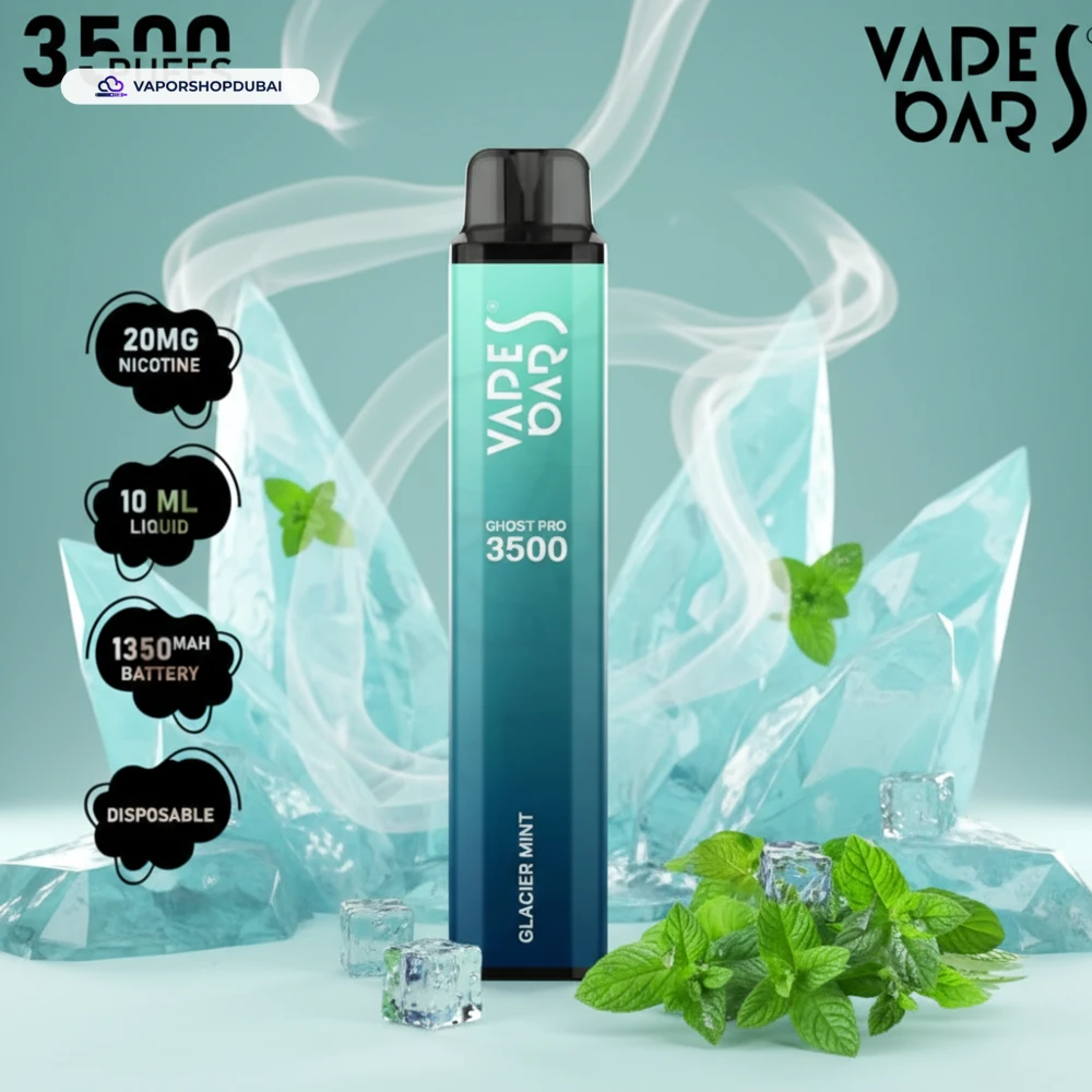 Bars Ghost Pro Vape In UAE 19 glacier-mint