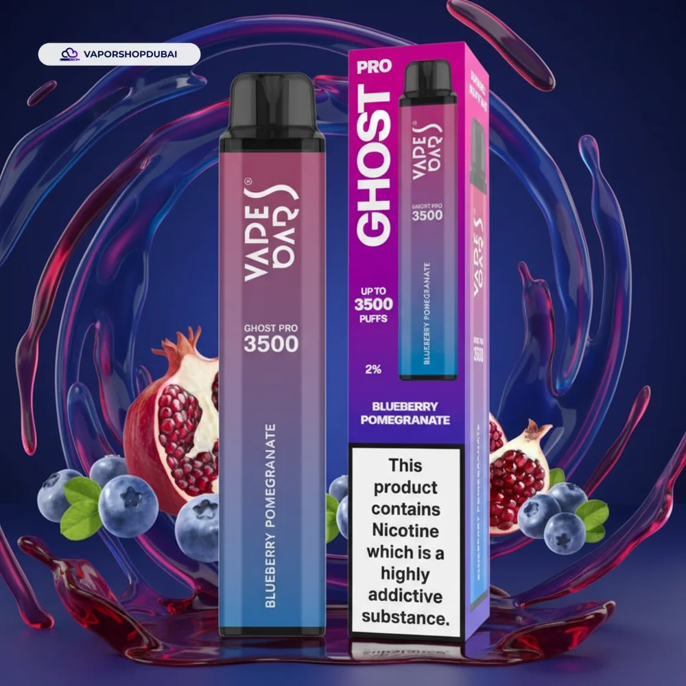 Vape Bars Ghost Pro 0mg In UAE 2 Vape Bars Ghost Pro 0mg In UAE
