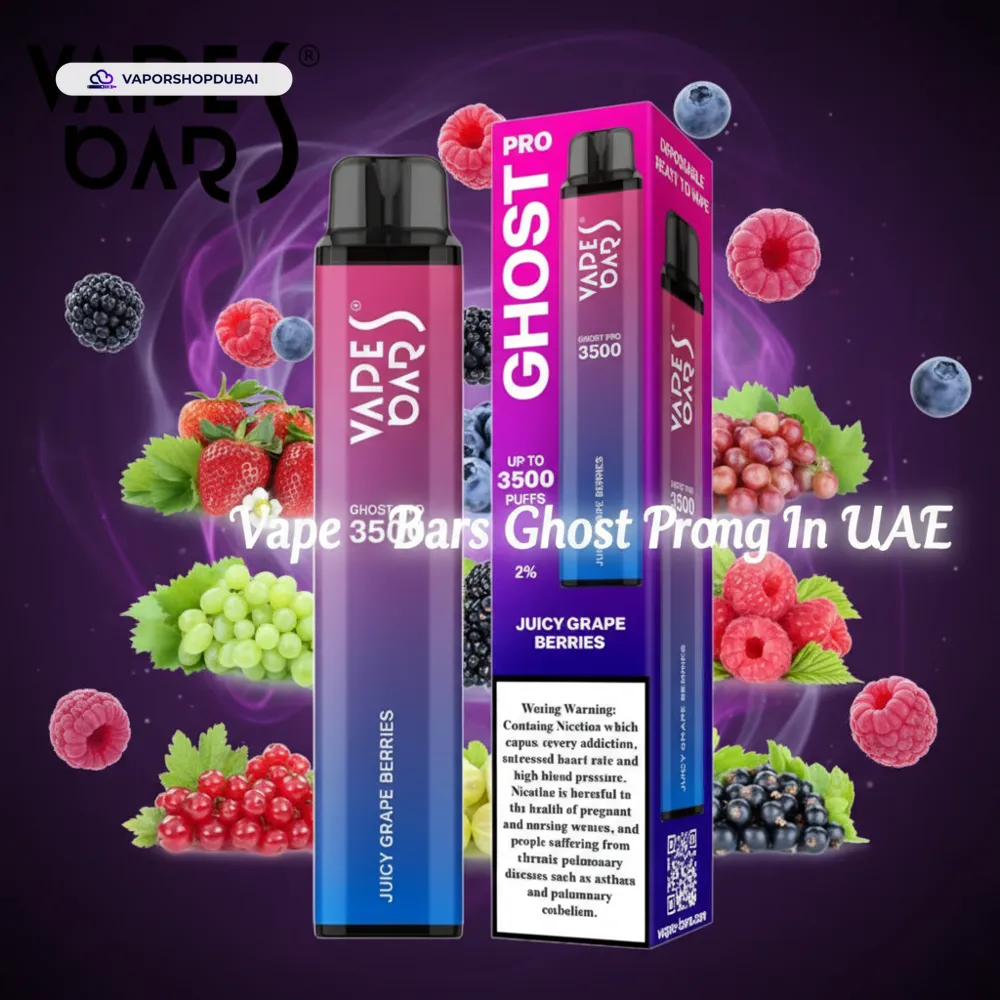 Bars Ghost Pro Vape In UAE 14 Vape Bars Ghost Pro 0mg In UAE