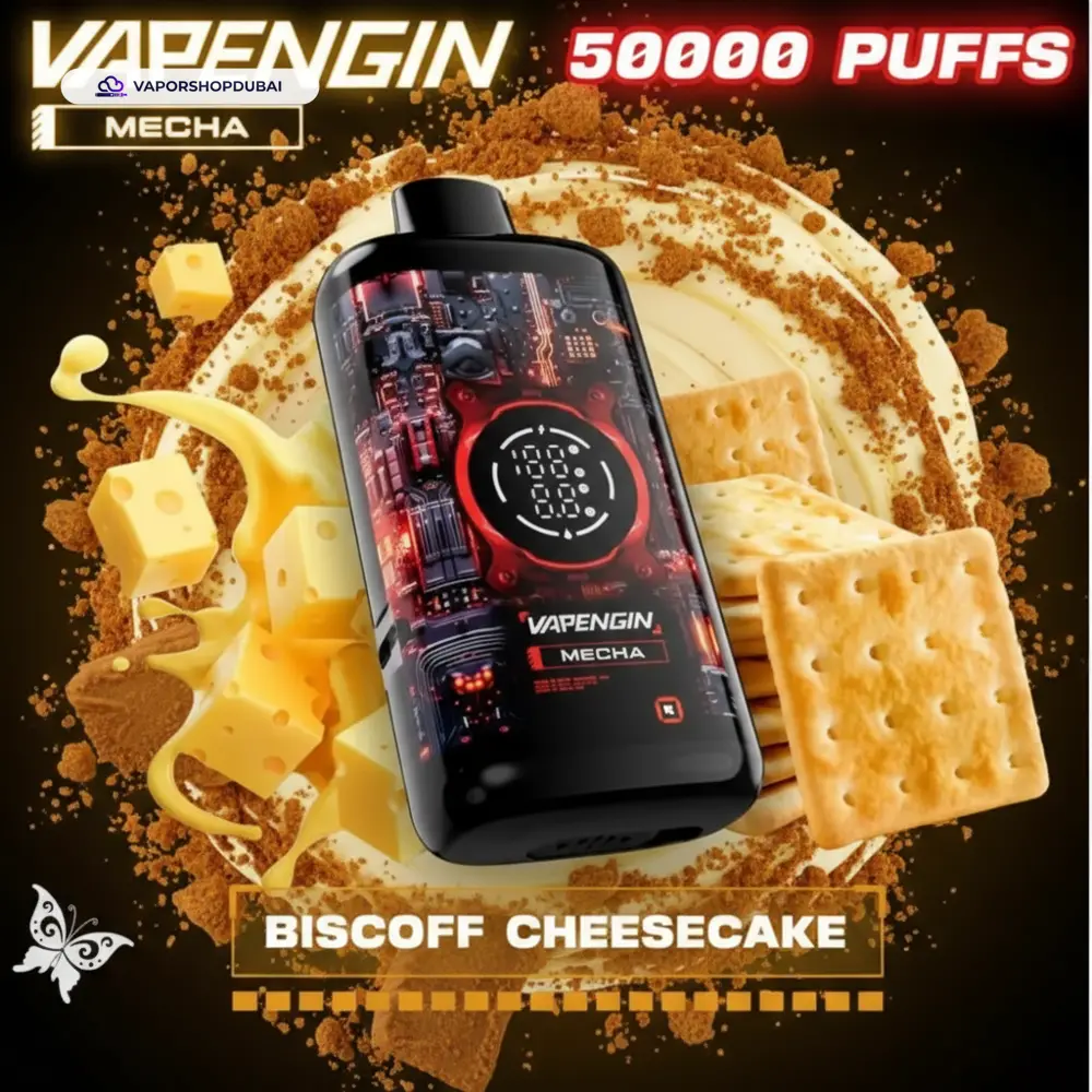 VAPENGIN Meacha 50000 Puffs Disposable Vape kit In UAE 31 biscoff-cheesecake