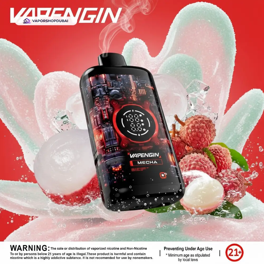 VAPENGIN Meacha 50000 Puffs In UAE 27 lychee-ice