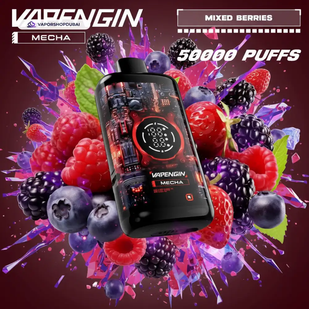 VAPENGIN Meacha 50000 Puffs In UAE 26 mixed-berries