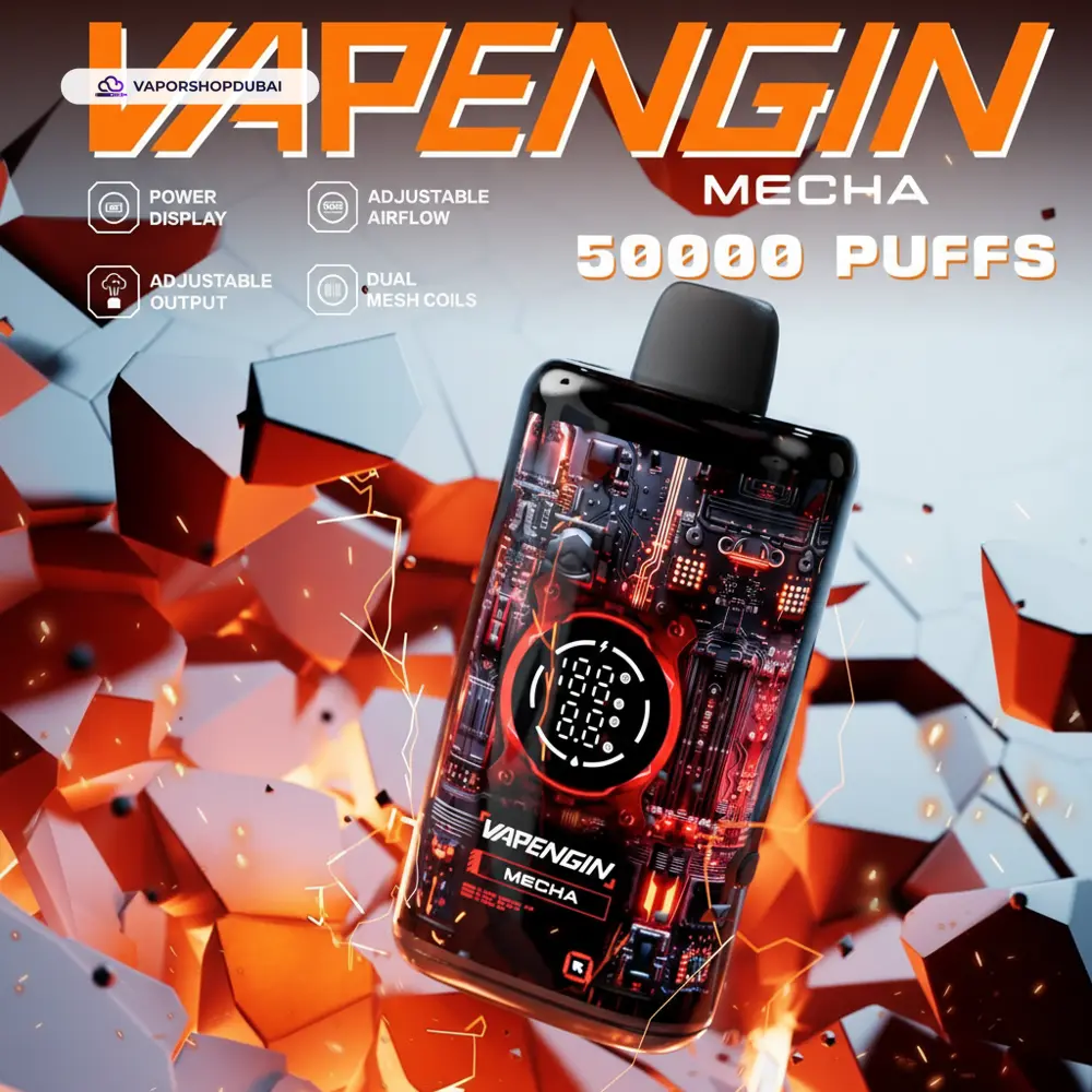 VAPENGIN Meacha 50000 Puffs In UAE 1 VAPENGIN Meacha 50000 Puffs Disposable Vape kit In UAE