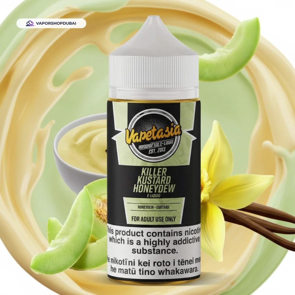 Vapetasia 100ml E-Liquid In UAE 73 killer-kustard-honedew