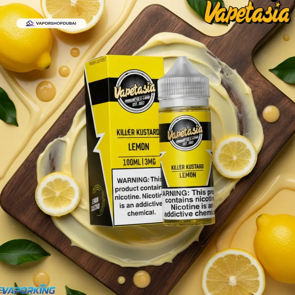 Vapetasia Killer Kustard 100ml E-Liquid In UAE 15 killer-kustard-lemon
