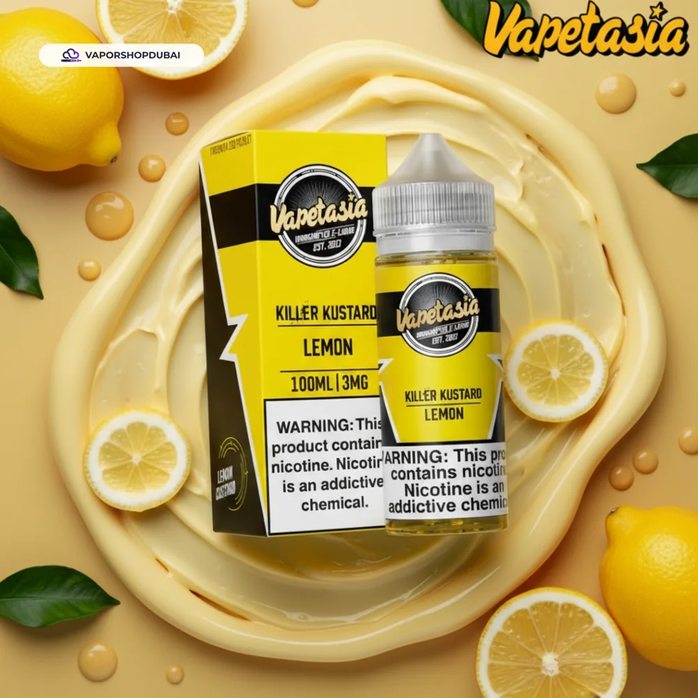 Vapetasia Killer Kustard 100ml E-Liquid In UAE 5 Vapetasia Killer Kustard 100ml E-Liquid In UAE