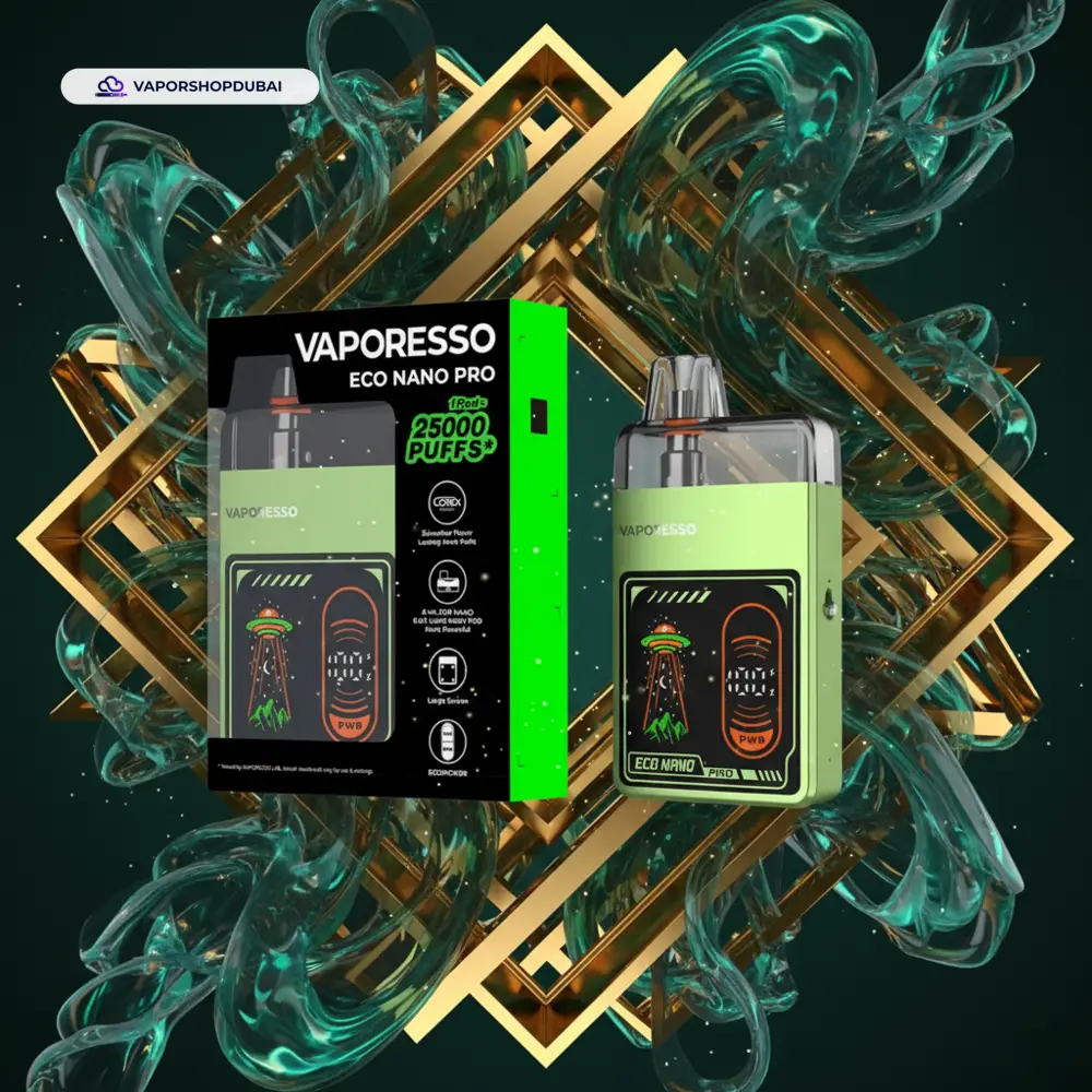Vaporesso Eco Nano Pro Kit 6ml Pod Capacity In UAE 3 Vaporesso Eco Nano Pro Kit 6ml Pod Capacity In UAE